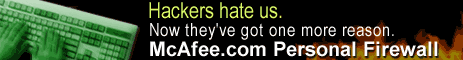 McAfee.com Personal Firewalls